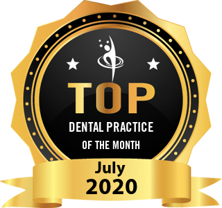 Peninsula Dental Implant Center - Award Winner Badge