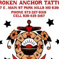 Broken Anchor Tattoo & piercing