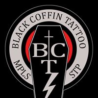 Black Coffin Tattoo
