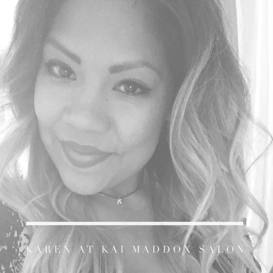 Karen Duddy at Kai Maddox Salon