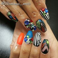 Brittney Byrd’s Exclusive Nails