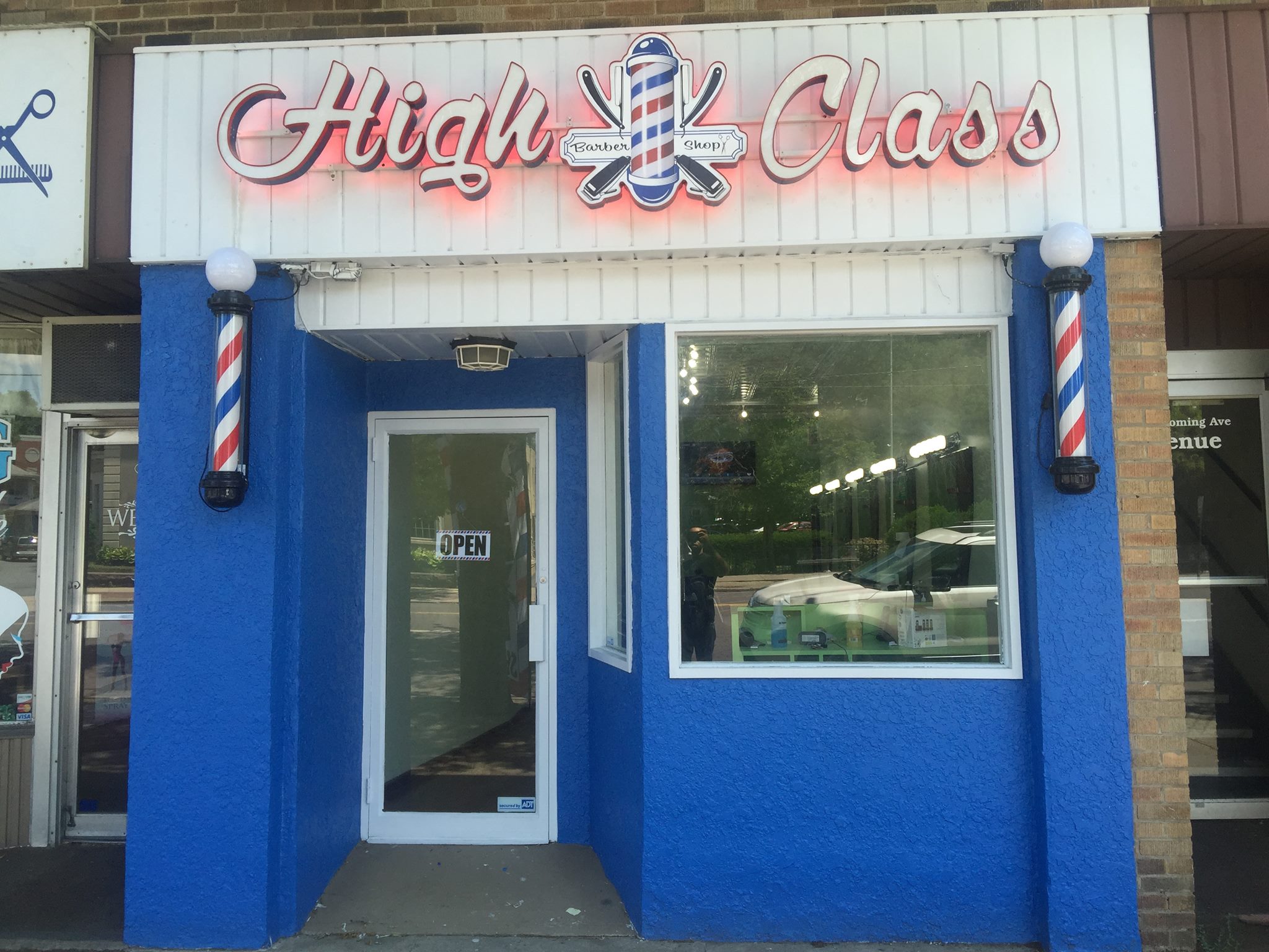 High class barber shop