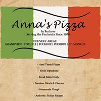 Anna’s Pizza in Buckroe