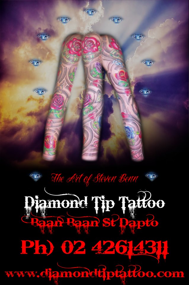 Im a Fan of Diamond Tip Tattoo and Body Piercing - Steven Benn... Are you?