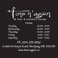 Time N’ Again Hair Design and Esthetics