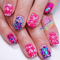 Glittered Pony Nails