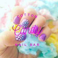 Cotton Candy Nail Bar